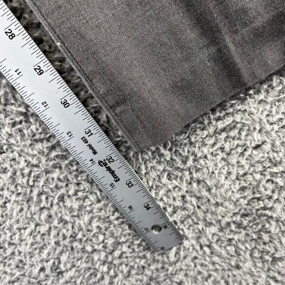 Bonobos Pants Men's 32x32 Gray Tuesday Dress Hook Loop Flat Front Straight READ - Picture 4 of 13